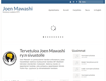 Tablet Screenshot of joenmawashi.fi